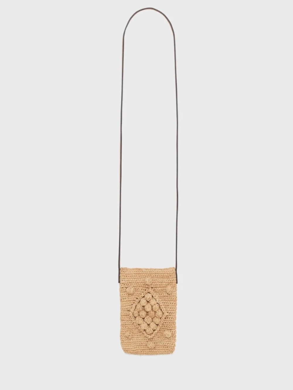 Gerard Darel Telephone holder in raffia- ROSIE